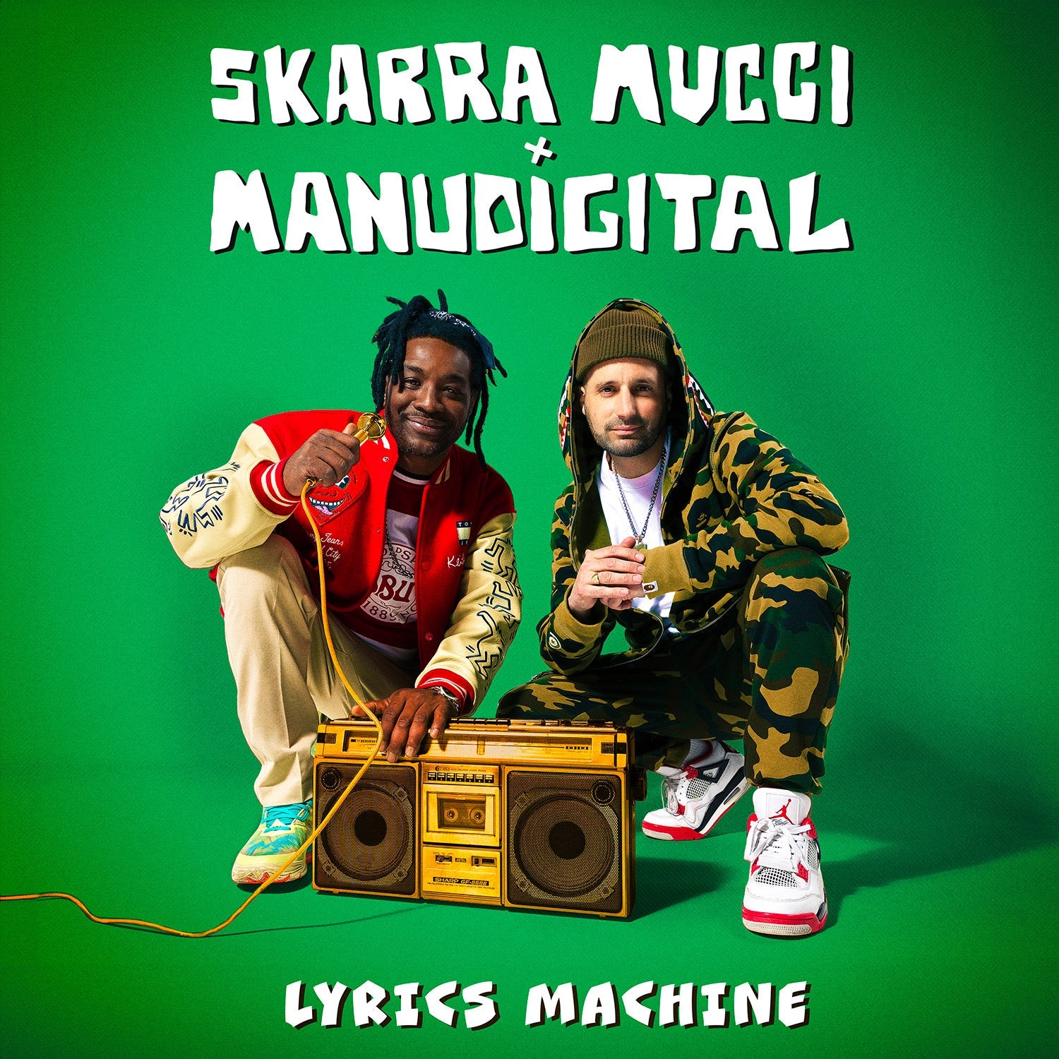 Skarra Mucci x Manudigital "Lyrics Machine" Nouveau single