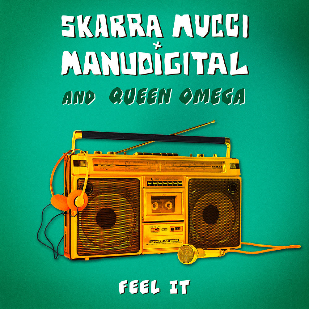 Skarra Mucci X Manudigital X Queen Omega "Feel It" nouveau single