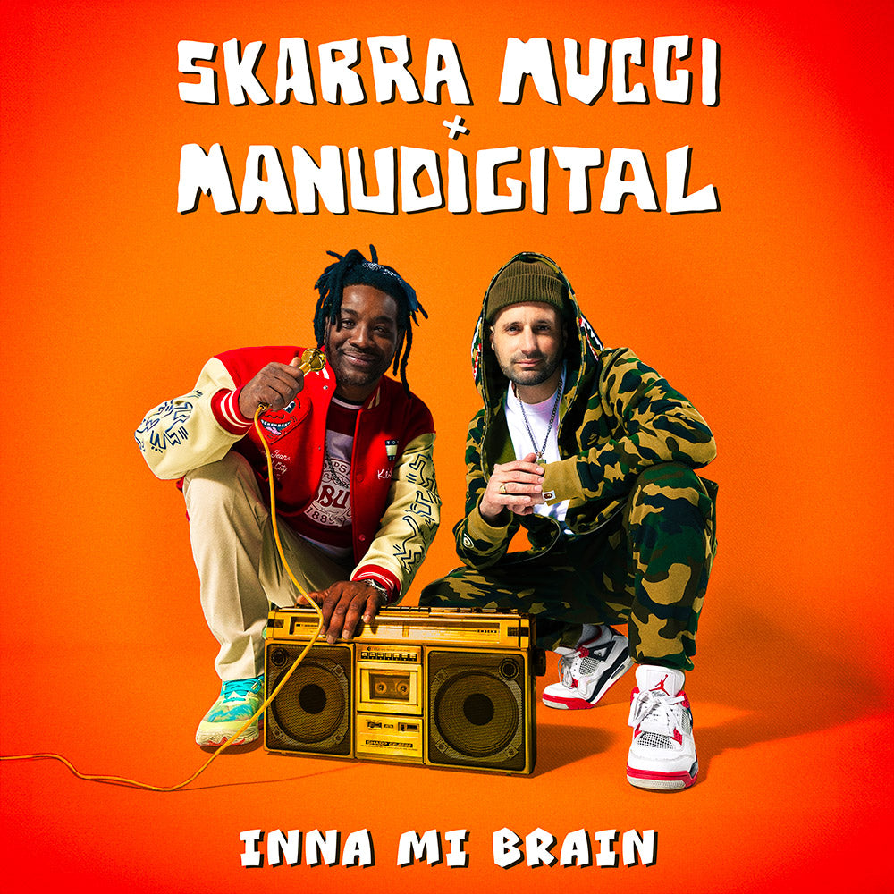 Skarra Mucci X Manudigital "Inna Mi Brain" nouveau single