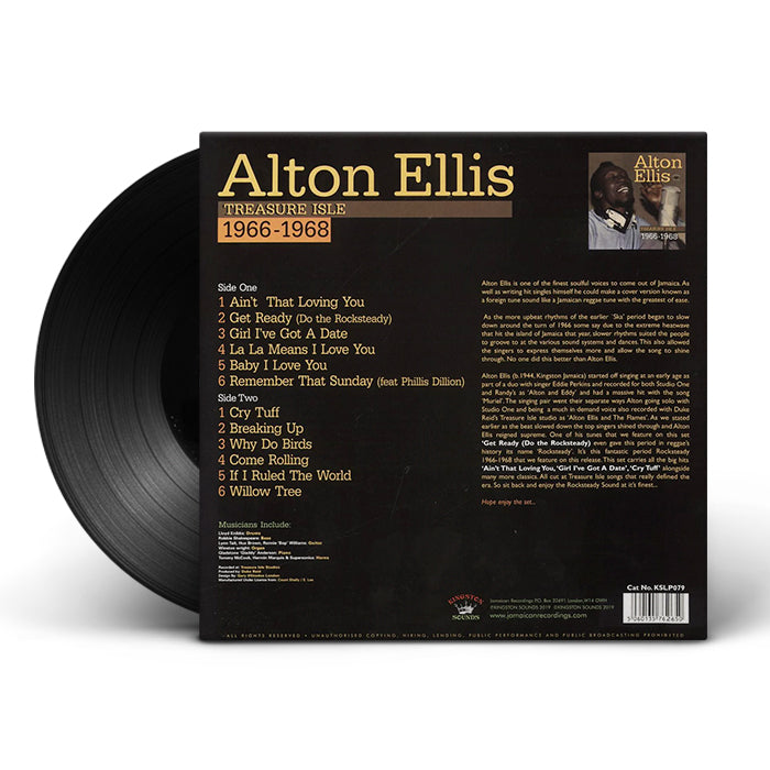 Alton Ellis Vinyles Reggae & Rocksteady | X-Ray Production