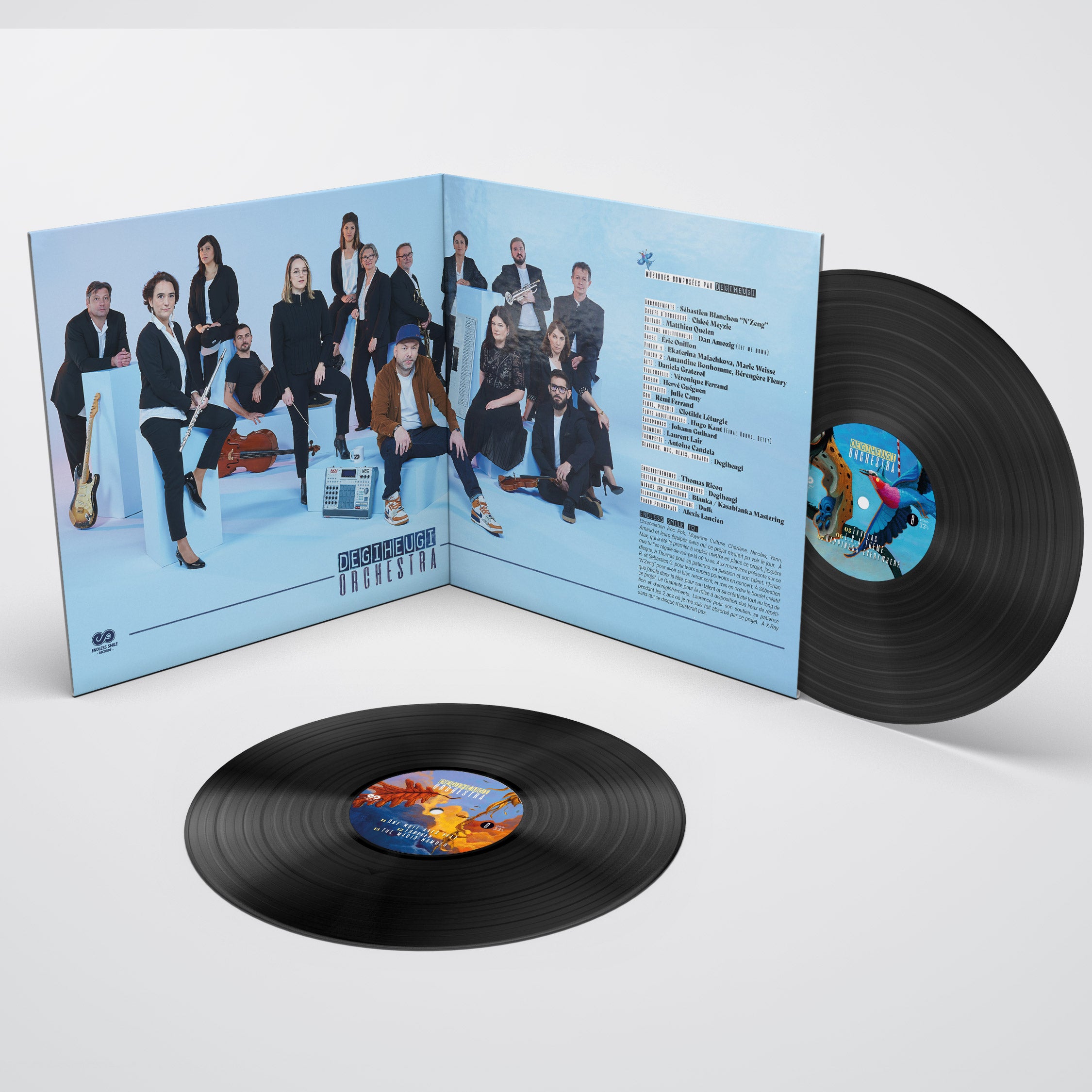 DEGIHEUGI - X-Ray Production Label