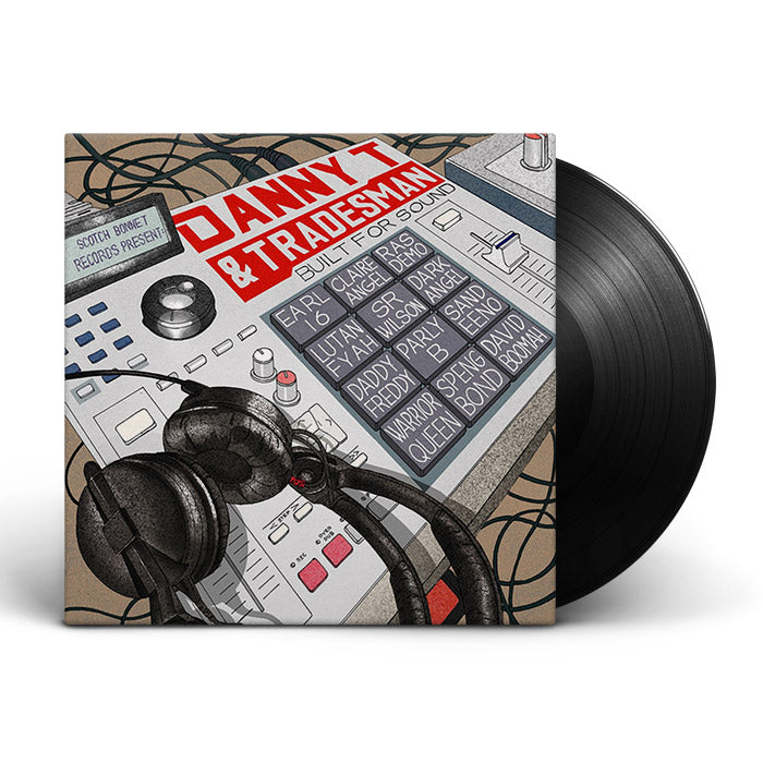 Danny-T-&-Tradesman-Built-For-Sound-more-Fyah-Vinyle-LP