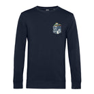 degiheugi-sweat-crewneck-navy-foreglow-navy-fausse-poche-FRONT